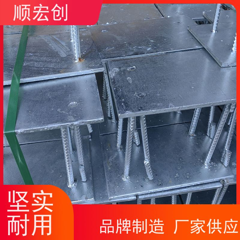镀锌预埋件_桥梁螺旋筋预埋件_建筑工地预埋件_铜川铆焊加工预埋件