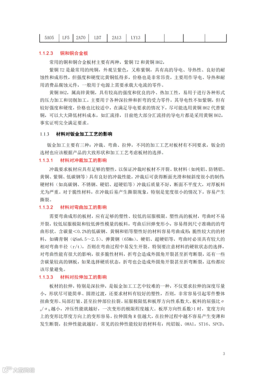 钣金结构设计原则_钣金铆焊加工视频_材料选择规范
